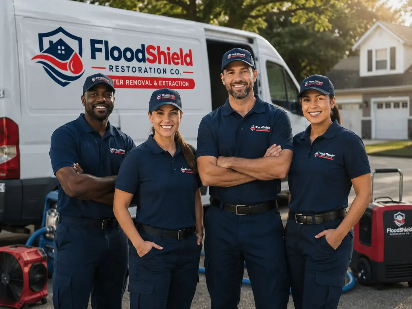 Flood Damage Restoration company in Pope Army Airfield, NC